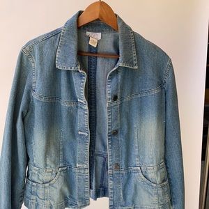 Ann Taylor denim low jacket